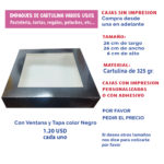 26X26x6-CAJA-BLANCA-CON-VENTANA-Y-TAPA-COLOR-NEGRO