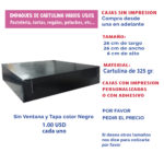 26X26x6-CAJA-BLANCA-SIN-VENTANA-Y-TAPA-COLOR-NEGRO