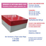 26x26x15-CAJA-BLANCA-SIN-VENTANA-Y-TAPA-COLOR-ROJO