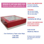 35x35x10-CAJA-BLANCA-CON-VENTANA-Y-TAPA-COLOR-ROJO