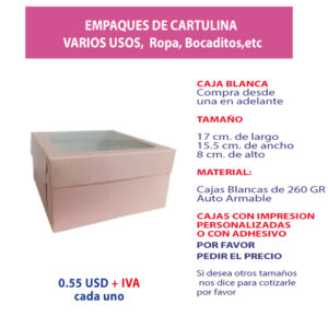 2.81 Caja 17*15.5*8 palo de rosa con ventana