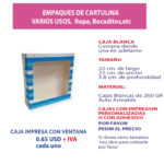 CAJA-22X22X5.8-CELESTE