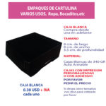 CAJA-8X8X3.5-NEGRA